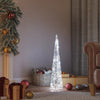 Vidaxl Cone léger LED décoratif 60 cm acrylique froid blanc