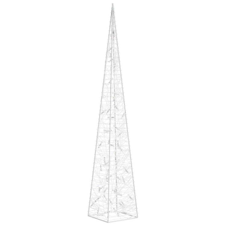 Vidaxl Cone léger LED décoratif 120 cm Acrylique Multi-Colore