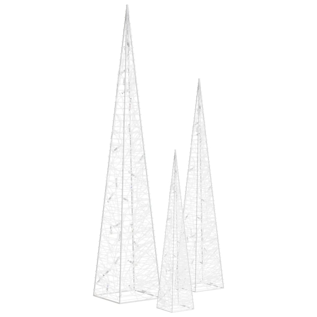 Vidaxl Light: LED décorative 30 45 60 cm acrylique chaud blanc