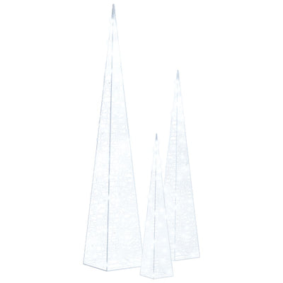 Vidaxl Light: LED décorative 30 45 60 cm acrylique froid blanc