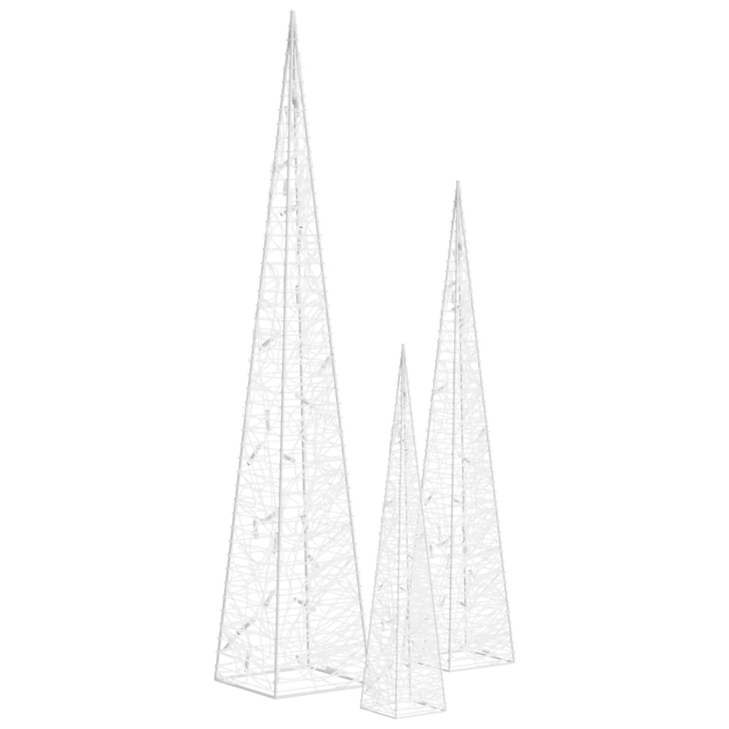 Vidaxl Light: LED décorative 30 45 60 cm acrylique froid blanc