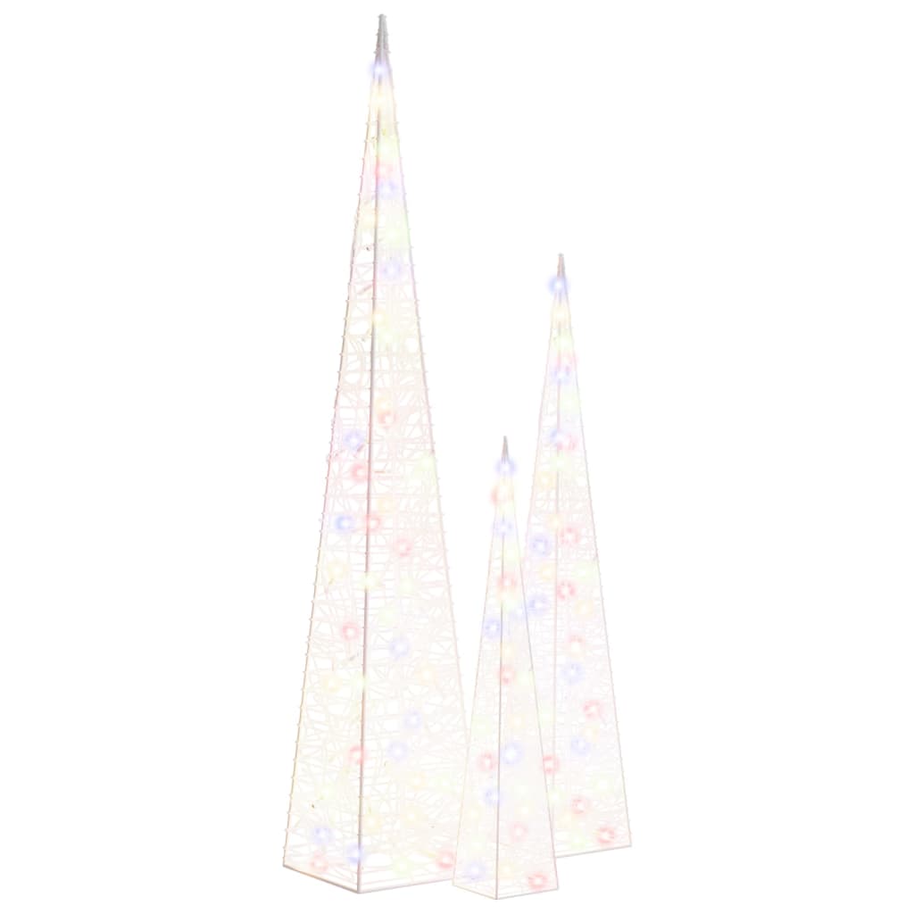 Vidaxl Light: LED décoratif 60 90 120 cm Multi-colorant acrylique