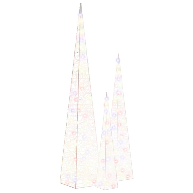 Vidaxl Light: LED décoratif 60 90 120 cm Multi-colorant acrylique