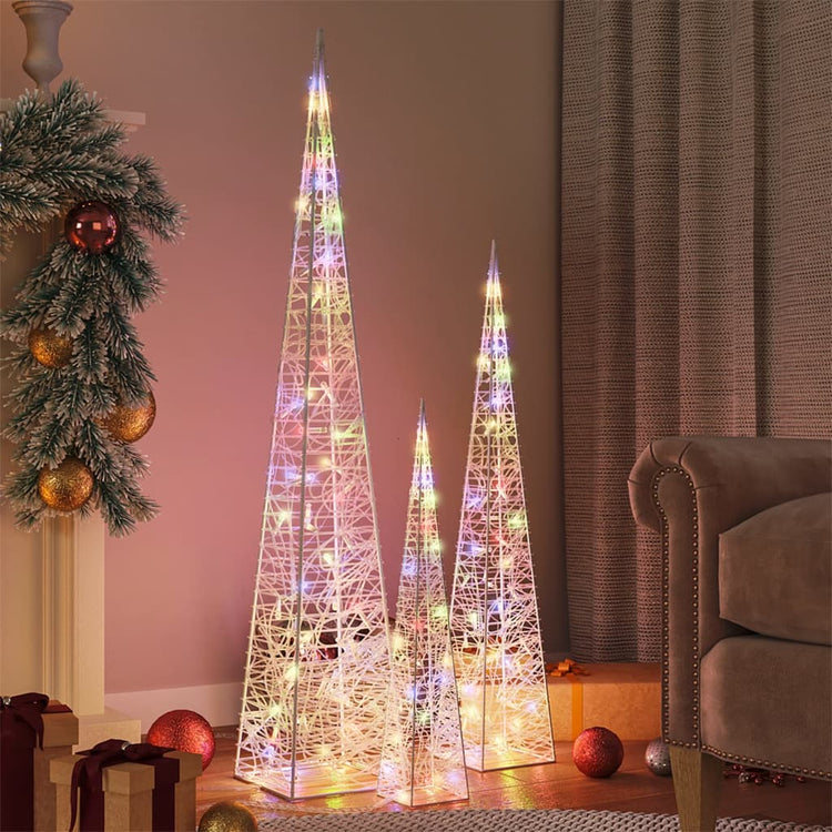 Vidaxl Light: LED décoratif 60 90 120 cm Multi-colorant acrylique