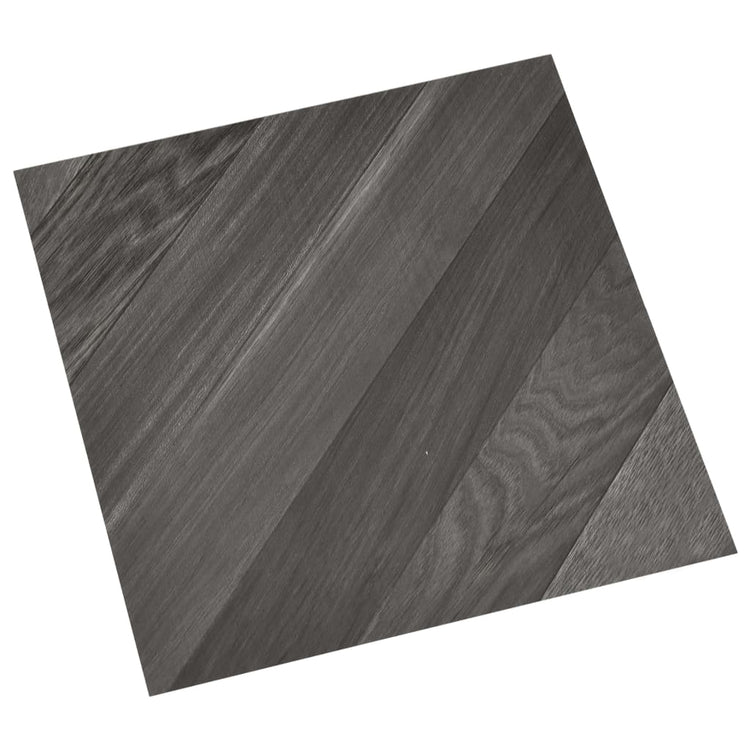 Planchers Vidaxl 20 ST auto-adhésif 1,86 m² en PVC gris rayé