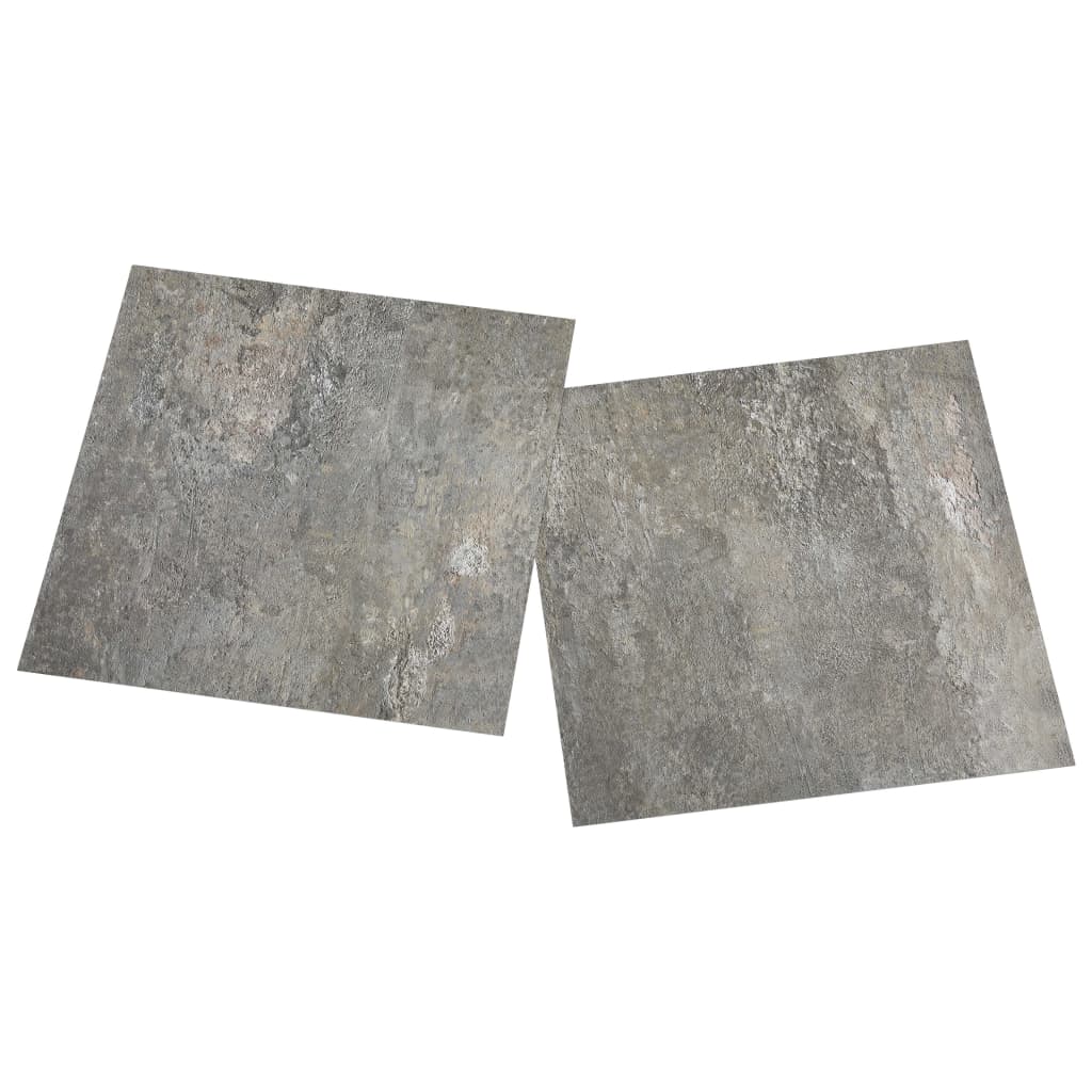 Vidaxl Floorboards 20 ST auto-adhésif 1,86 m² en PVC Gray