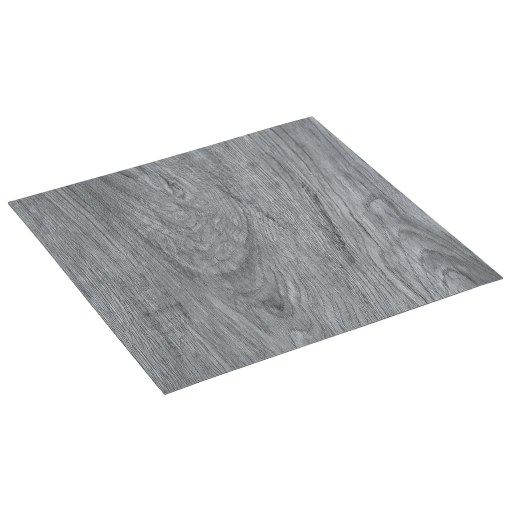 Planchers Vidaxl 20 ST auto-adhésif 1,86 m² en PVC gris clair