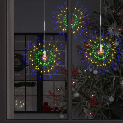 Vidaxl Christmas Lighting Fireworks 140 LED en dehors de 20 cm multi-colorants