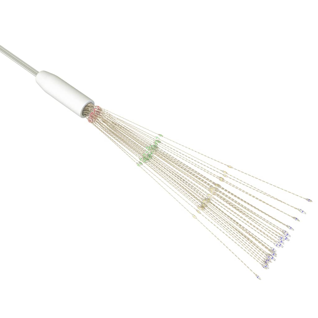Vidaxl 10 st de Noël d'éclairage de Noël 1400 LEDS 20 cm multi-colorants