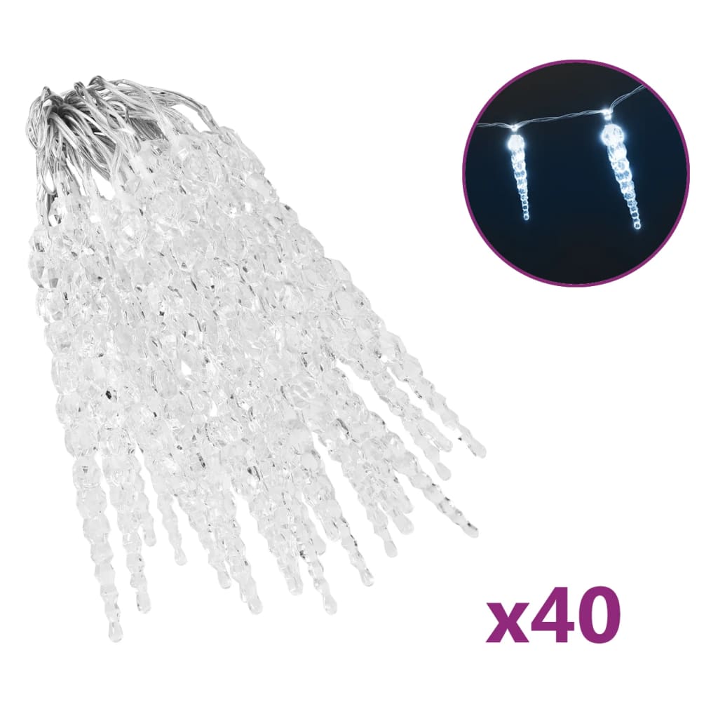 Vidaxl Christmas Lighting Geg avec 40 LED