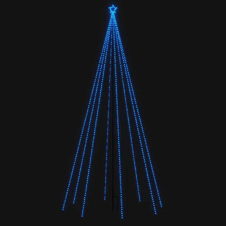 Vidaxl LED Trele de Noël à l'intérieur à l'extérieur de 576 LED 3,6 m bleu