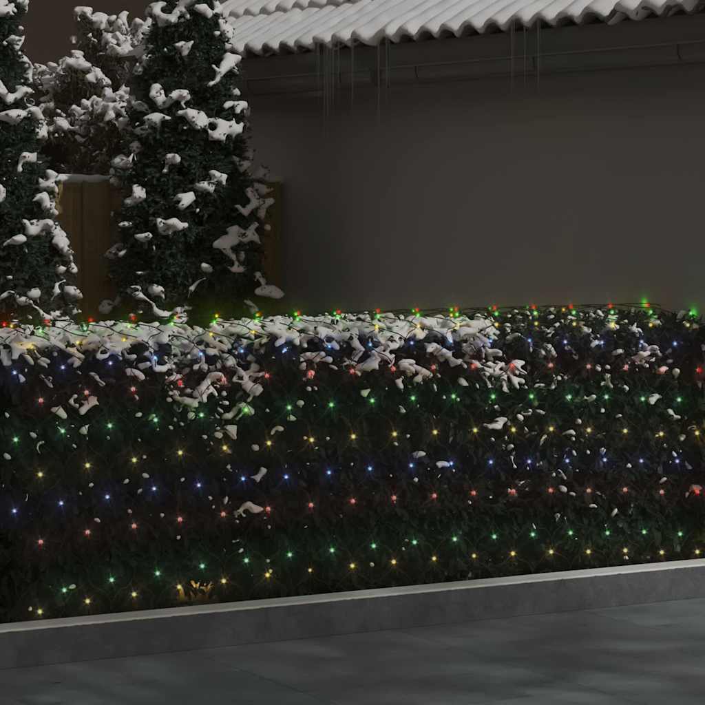 Vidaxl Christmas Network éclairage 204 LED à l'intérieur de 3x2 m multicolores