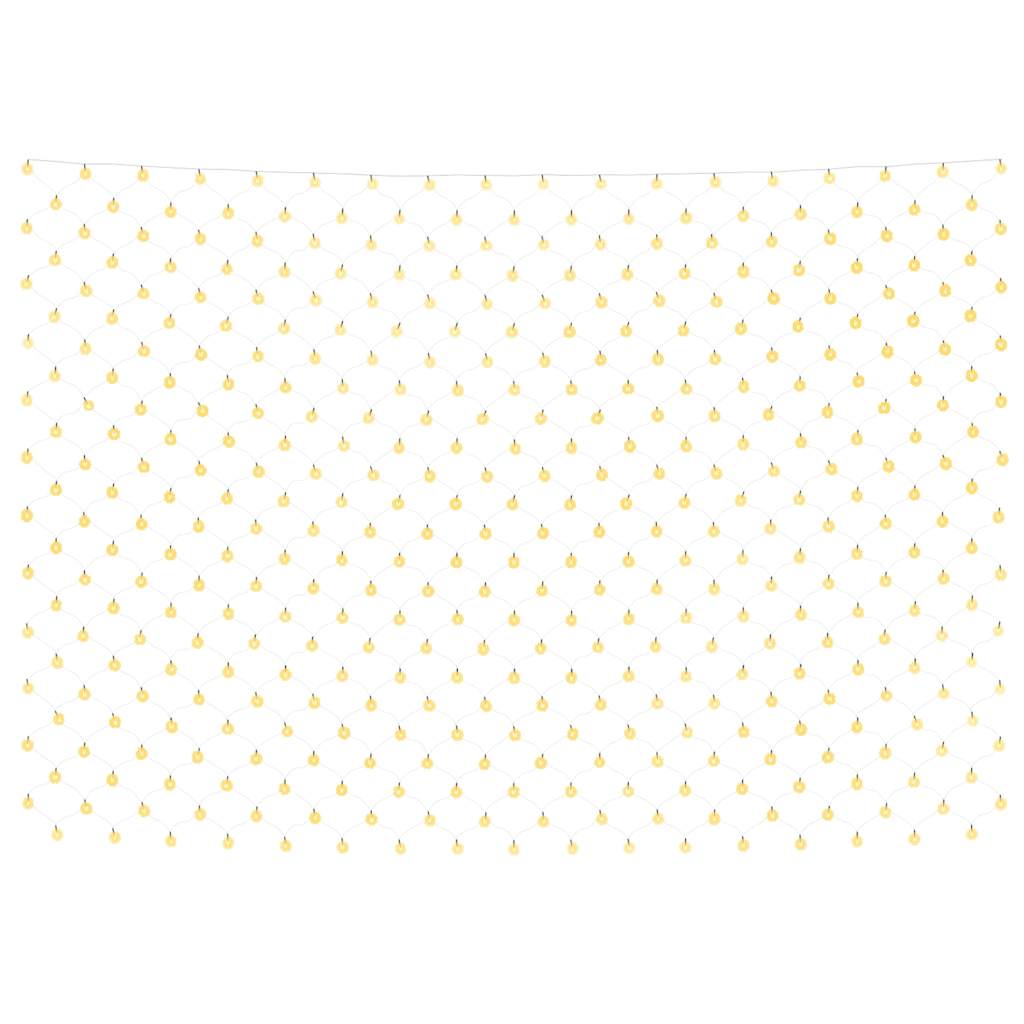 Vidaxl Christmas Network éclairage 306 LED à l'intérieur et à l'extérieur 3x3 m blanc chaud