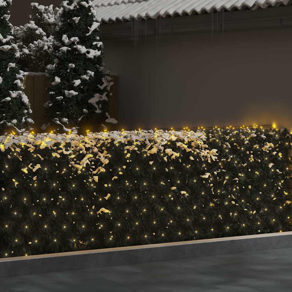 Vidaxl Christmas Network éclairage 306 LED à l'intérieur et à l'extérieur 3x3 m blanc chaud