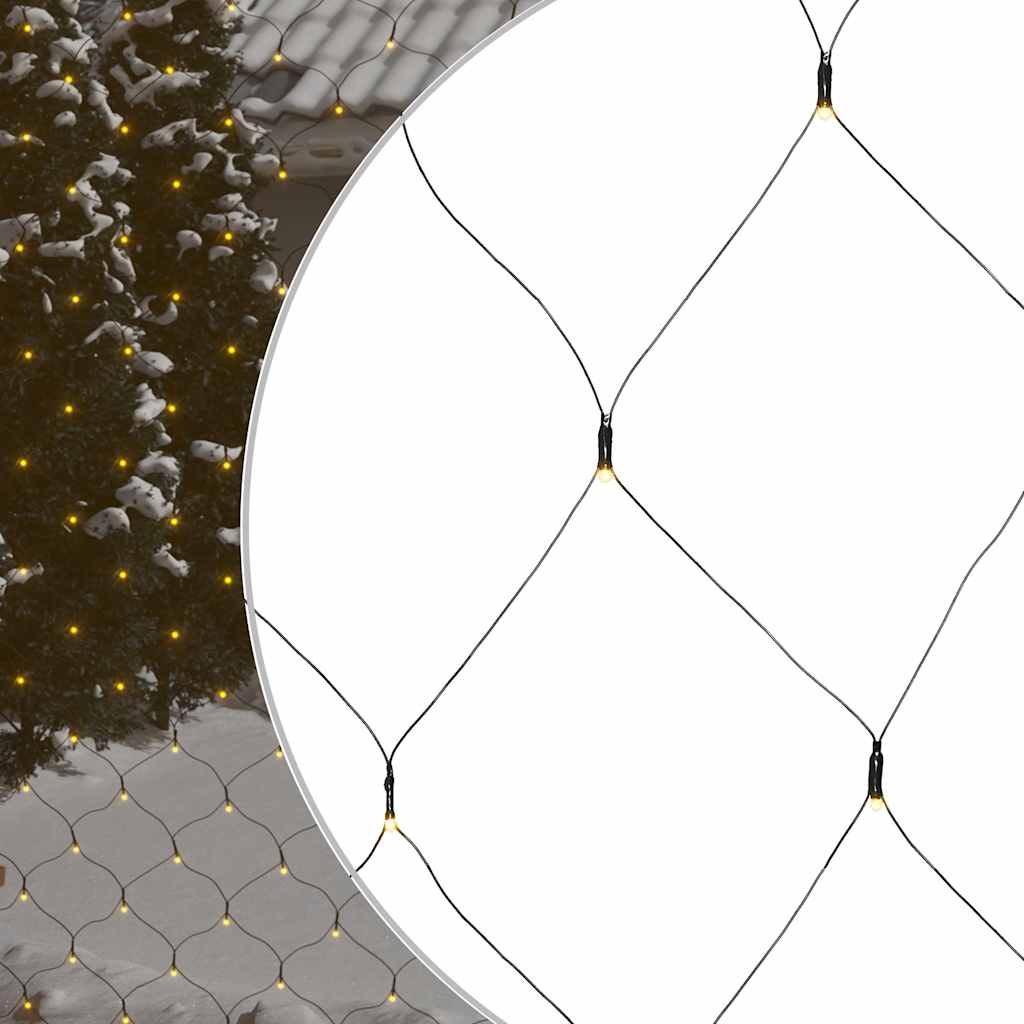 Vidaxl Christmas Network éclairage 306 LED à l'intérieur et à l'extérieur 3x3 m blanc chaud