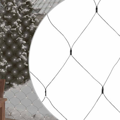 Vidaxl Christmas Network éclairage 544 LED à l'intérieur et à l'extérieur 4x4 m blanc froid blanc