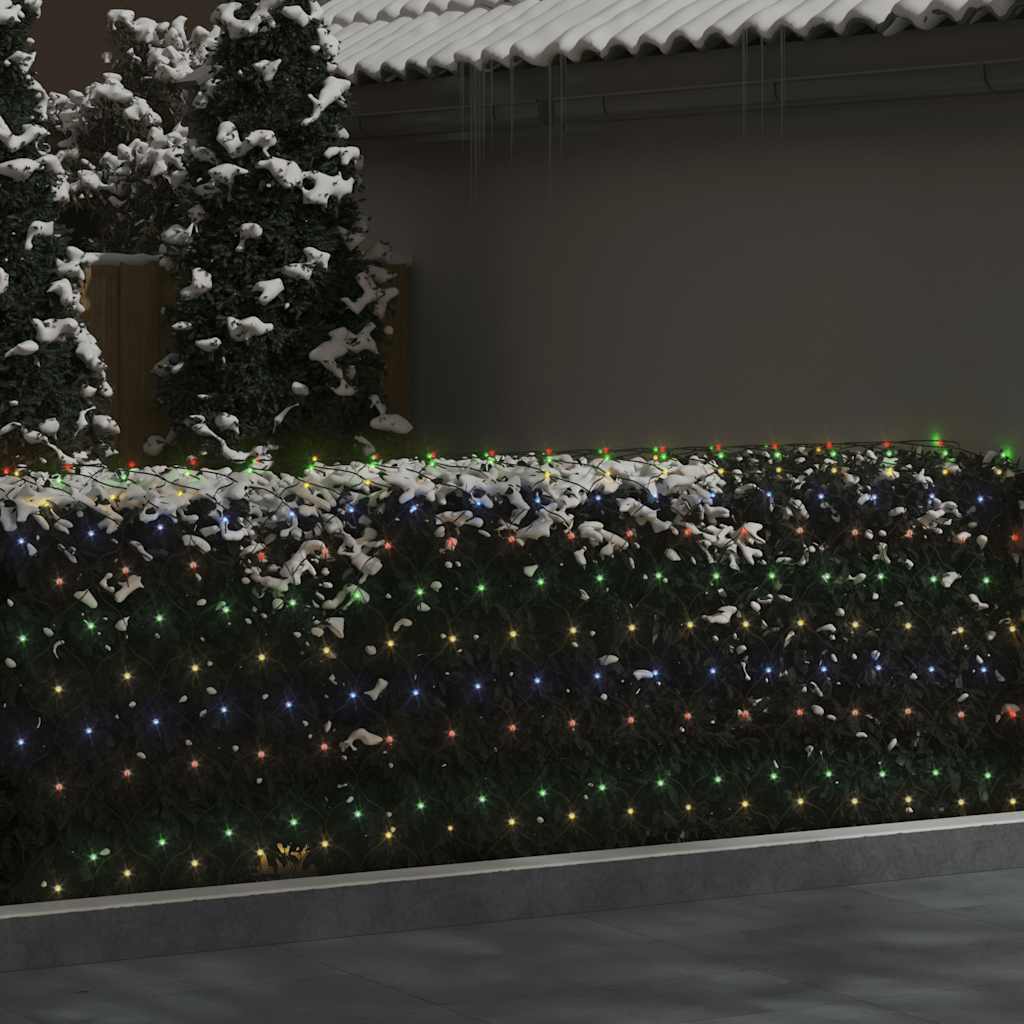 Vidaxl Christmas Network éclairage 544 LED à l'intérieur de 4x4 m multicolores
