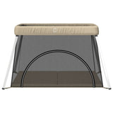 Vidaxl Baby Box avec matelas en lin taupe - afbeelding 3