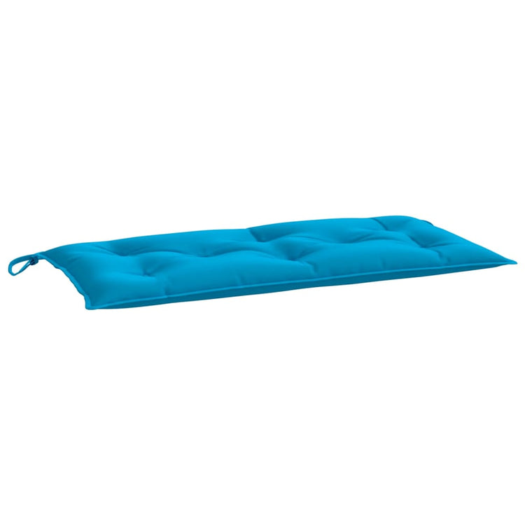 Vidaxl jardin banc coussin 110x50x7 cm tissu oxford bleu clair