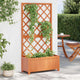 Vidaxl latwerkplantenbak 70x30x135 cm