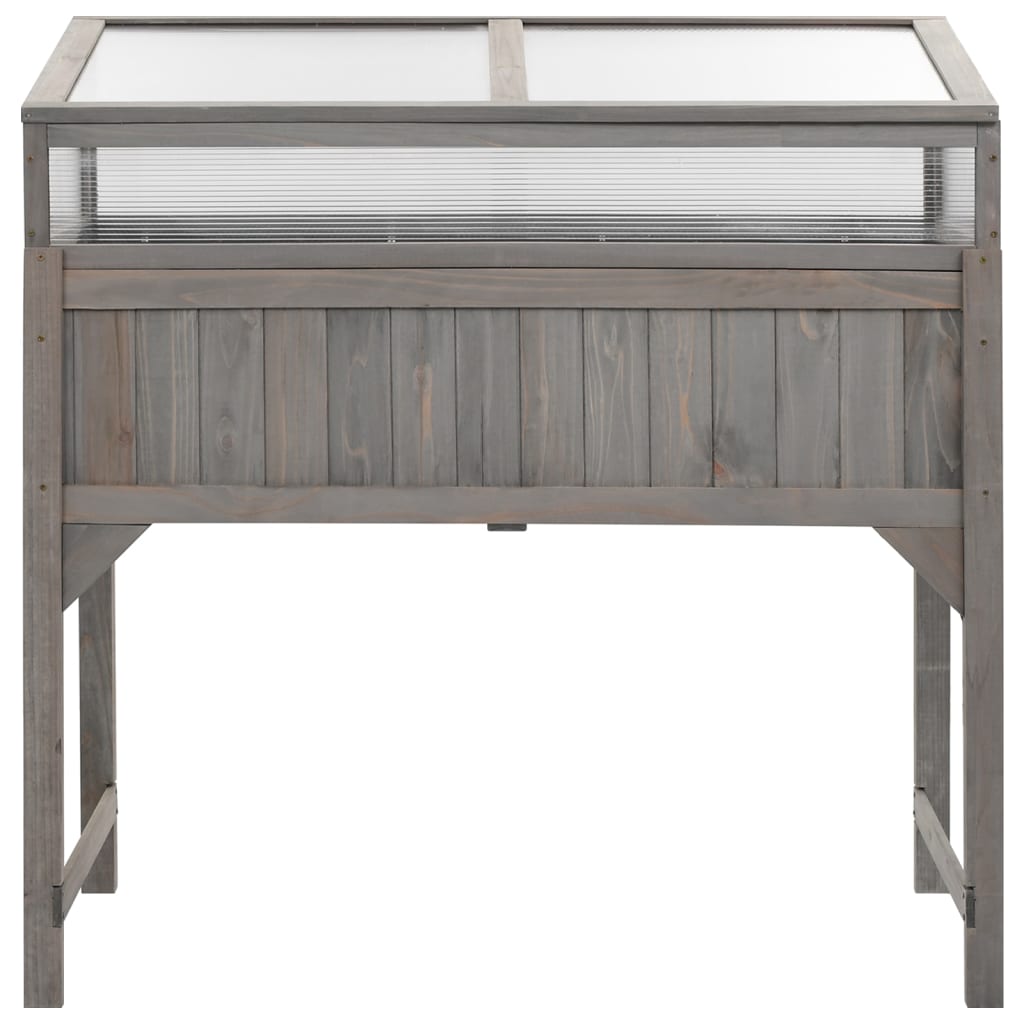 Vidaxl Planter élevé avec du bois solide 110x54x120 cm