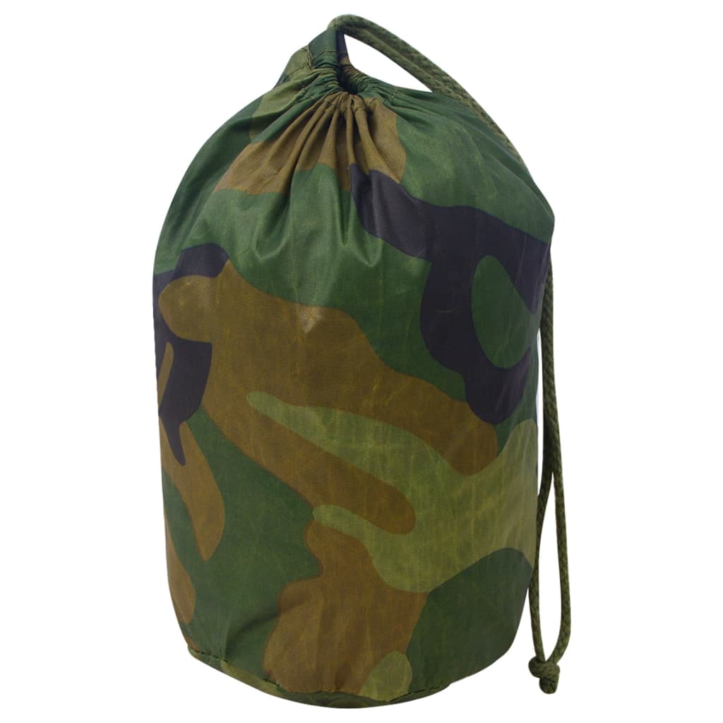 Vidaxl camoufagenet avec sac de rangement 6x7 m vert