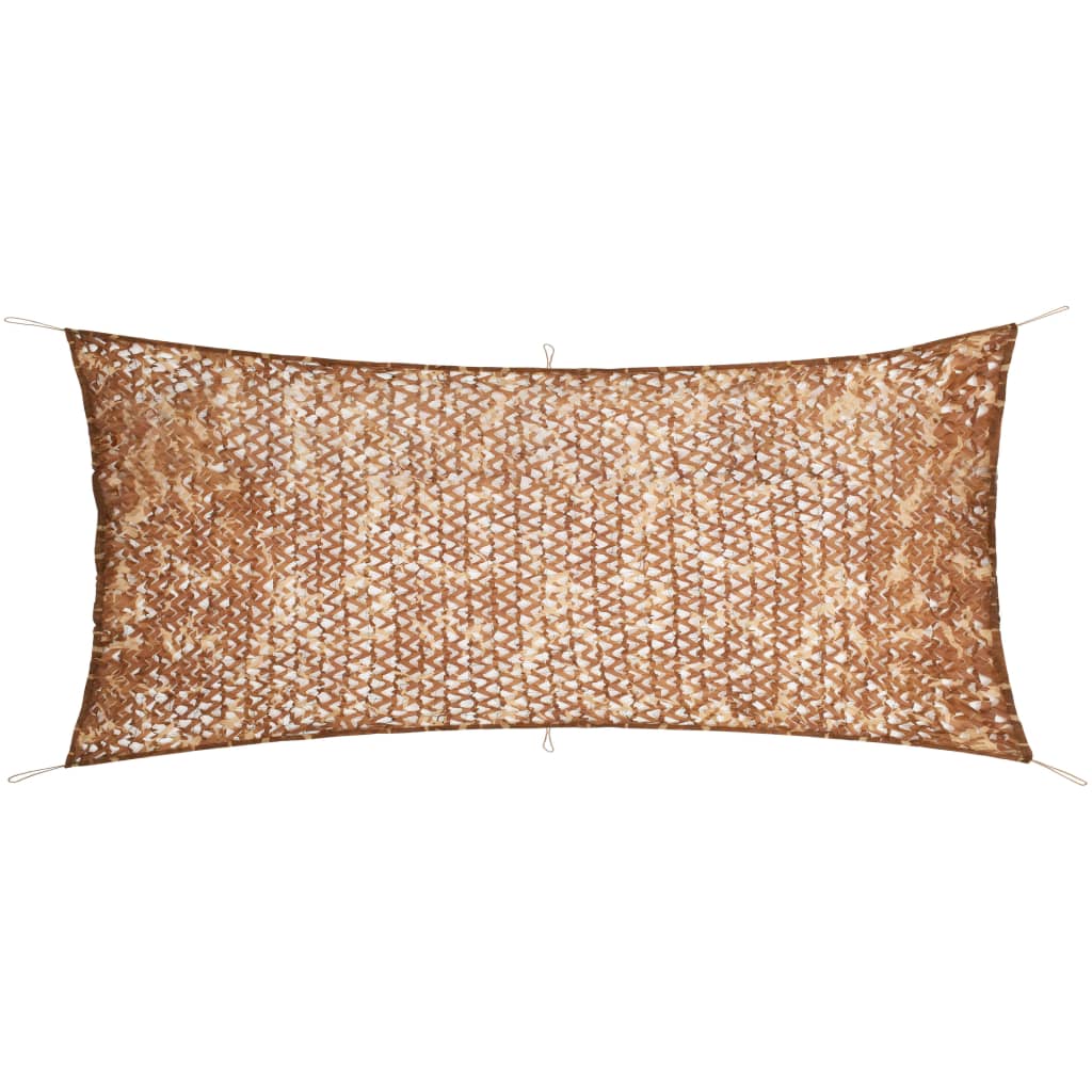 Vidaxl camoufagenet avec sac de rangement 1,5x5 m beige