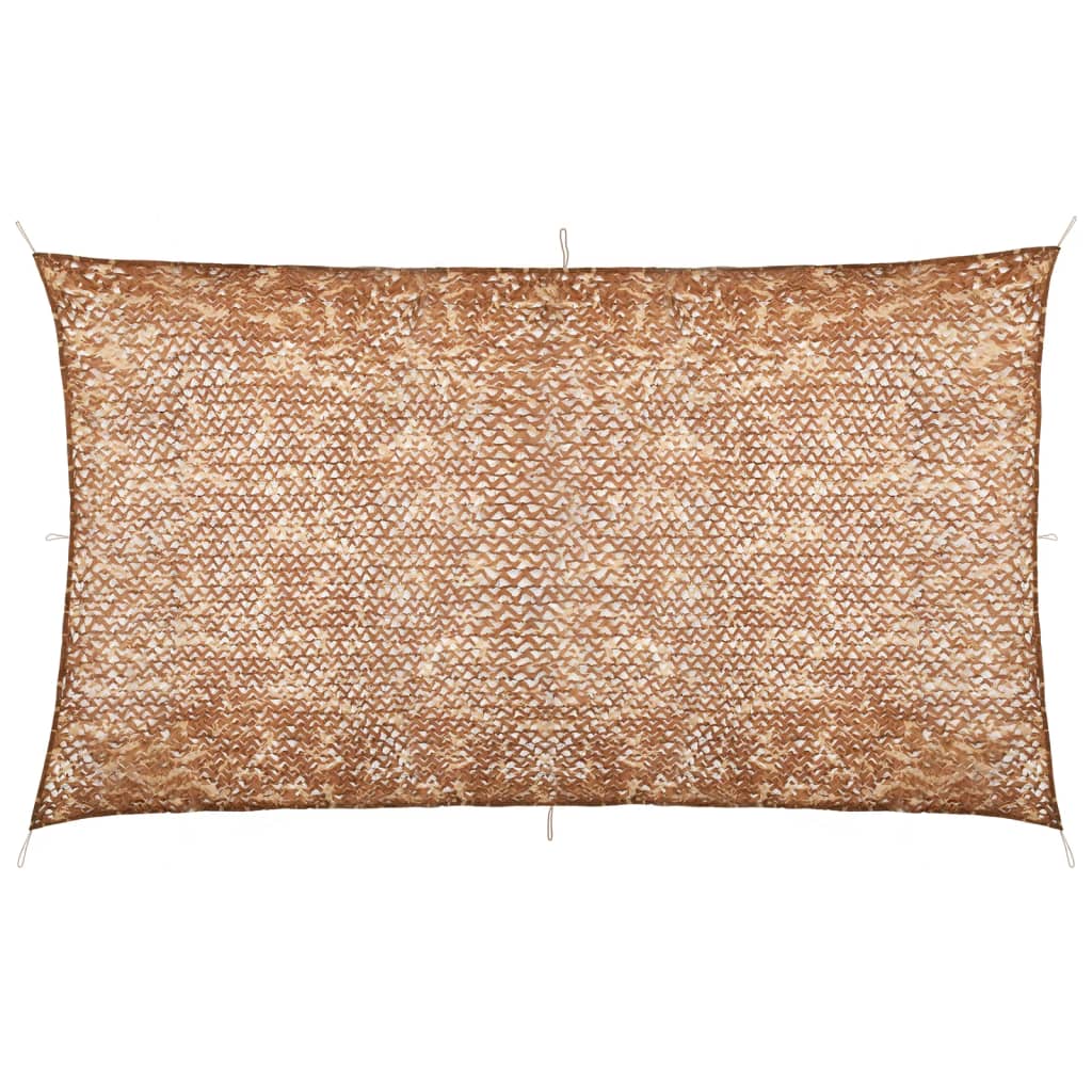 Vidaxl camoufagenet avec sac de rangement 3x8 m beige