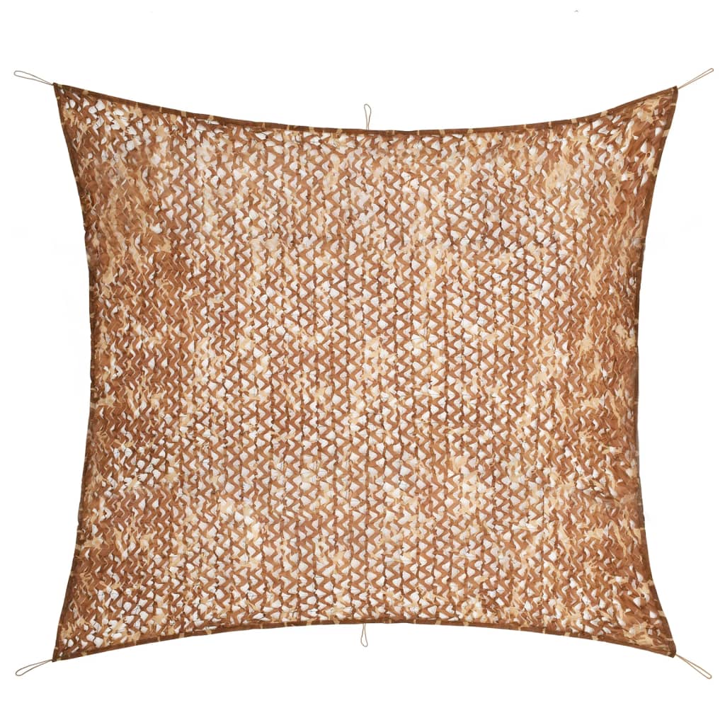 Vidaxl camoufagenet avec sac de rangement 5x5 m beige