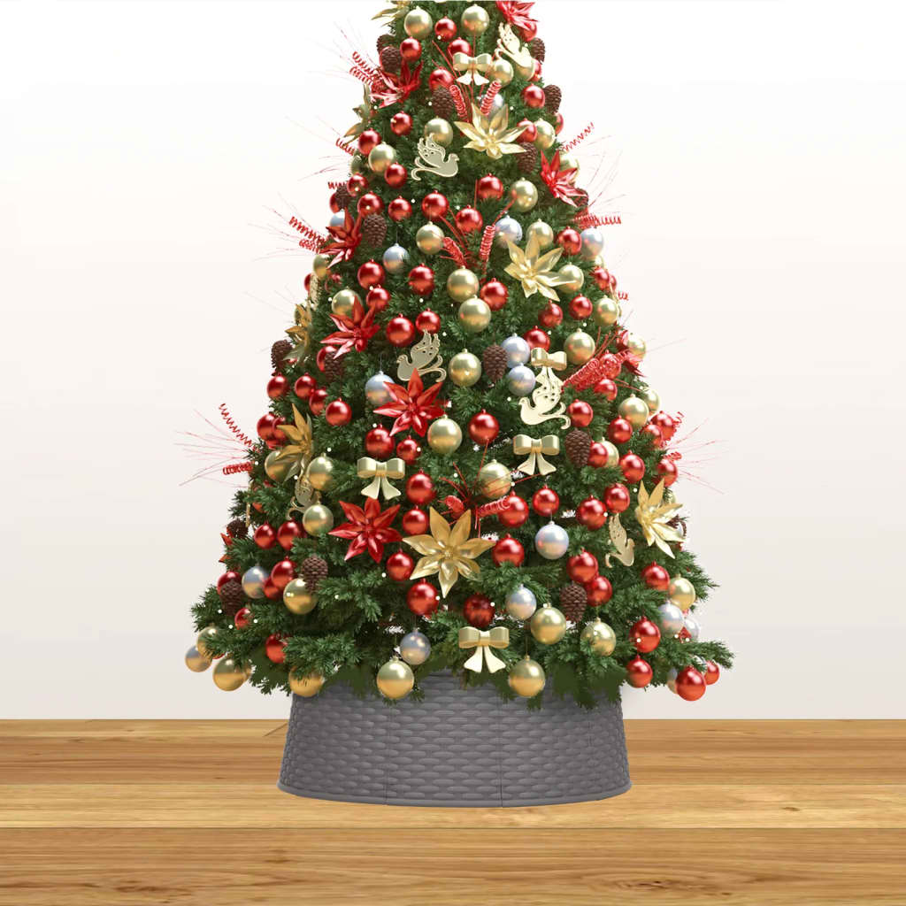 Jupe d'arbre de Noël Vidaxl Ø54x19,5 cm brun