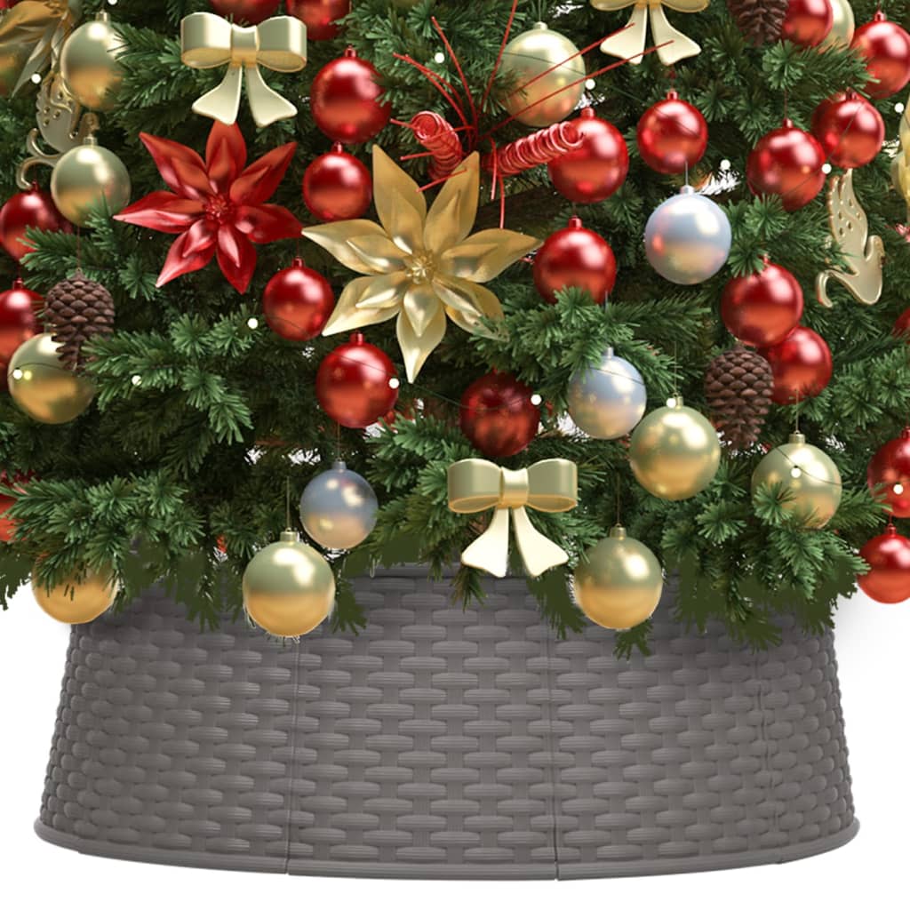 Jupe d'arbre de Noël Vidaxl Ø54x19,5 cm brun