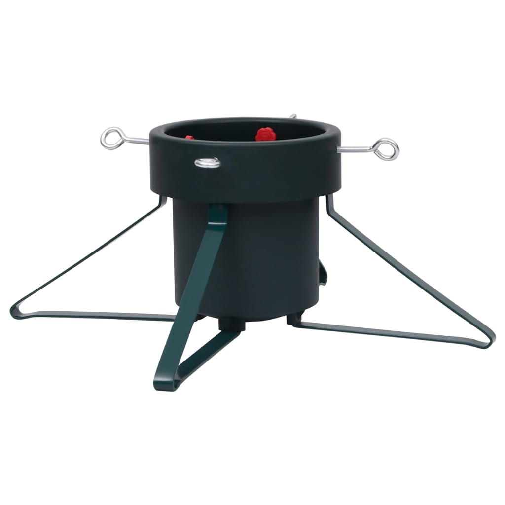 Support de sapin de Noël vidaxl 46x46x19 cm noir