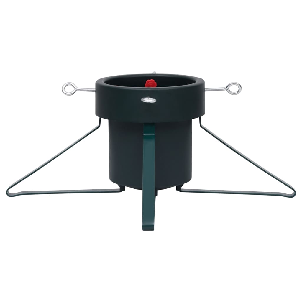 Support de sapin de Noël vidaxl 46x46x19 cm noir