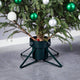 Support de sapin de Noël vidaxl 46x46x19 cm noir