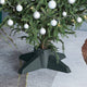 Support d'arbre de Noël Vidaxl 55.5x55.5x15 cm vert