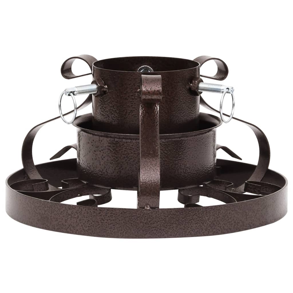 Vidaxl Christmas Tree Stand dans un style antique 29x29x15,5 cm coloré en cuivre