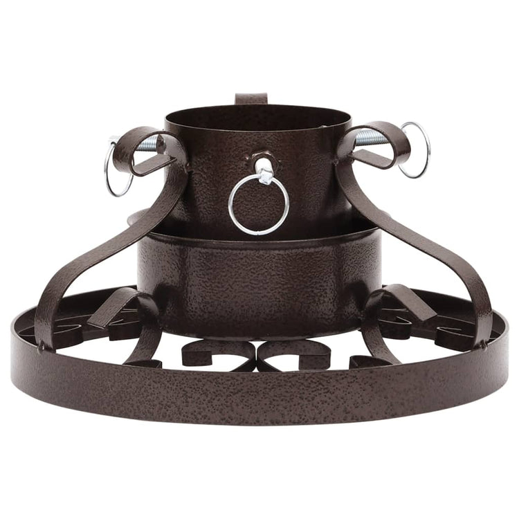 Vidaxl Christmas Tree Stand dans un style antique 29x29x15,5 cm coloré en cuivre