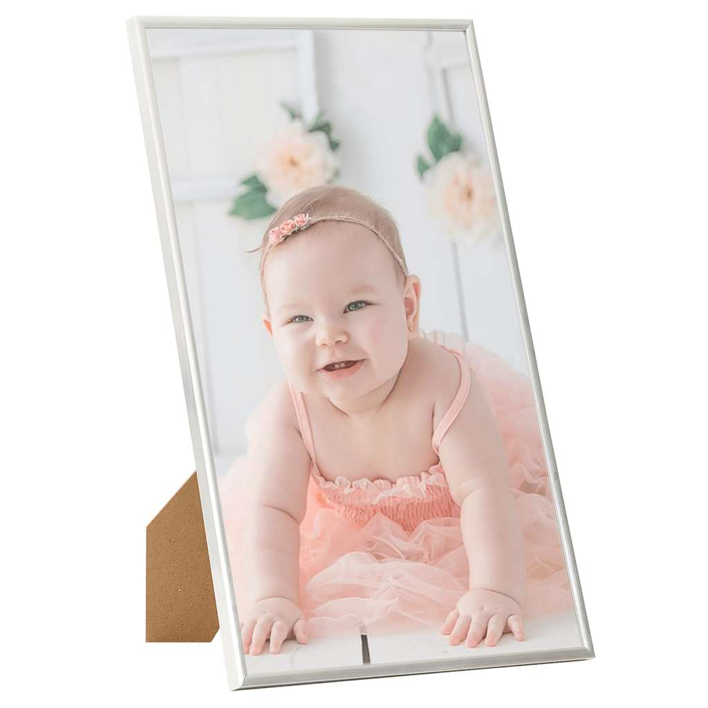 Vidaxl Photo Frames 3 PCS pour le tableau 13x18cm MDF Silver Colored