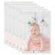 Vidaxl Photo Frames 5 PCS pour le mur ou le tableau 70x90 cm MDF en argent coloré