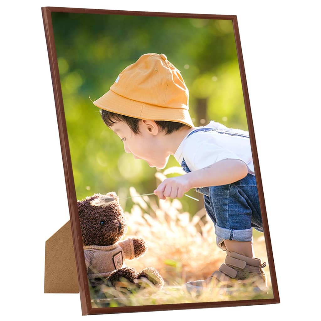 Vidaxl Photo Frames 3 PCS pour le mur ou le tableau 59.4x84 cm MDF Bronze coloré