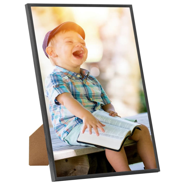 Vidaxl Photo Frames 3 PCS pour le tableau 21x29.7 cm mdf noir