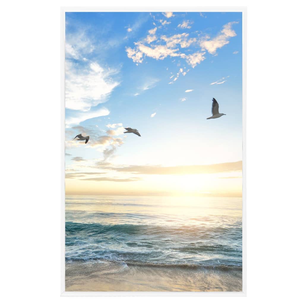 Vidaxl Photo Frames 3 PCS pour le tableau 10x15 cm MDF blanc