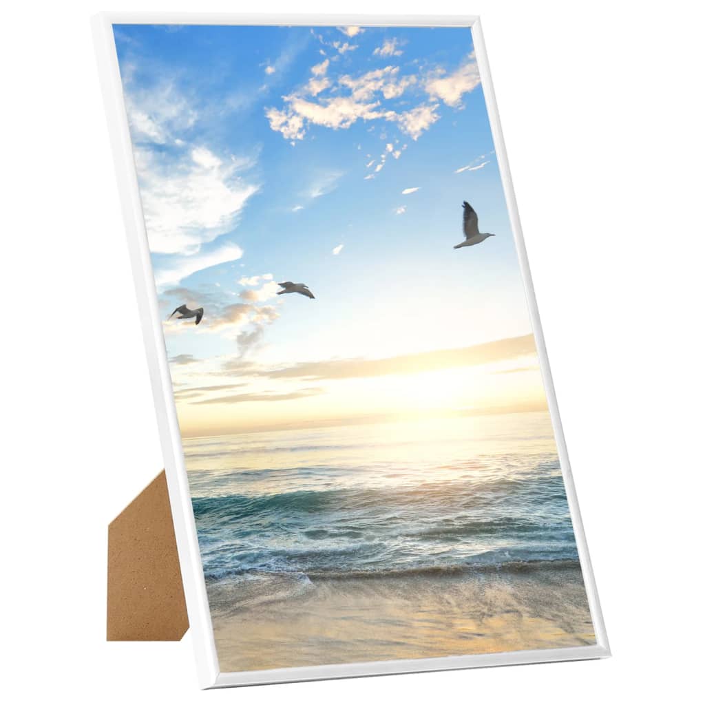 Vidaxl Photo Frames 3 PCS pour le tableau 15x21 cm MDF blanc
