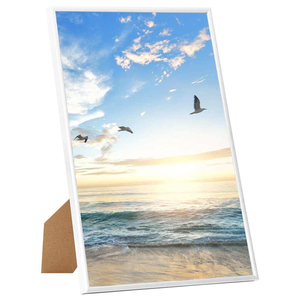 Vidaxl Photo Frames 5 PCS pour le tableau 21x29.7 cm MDF blanc