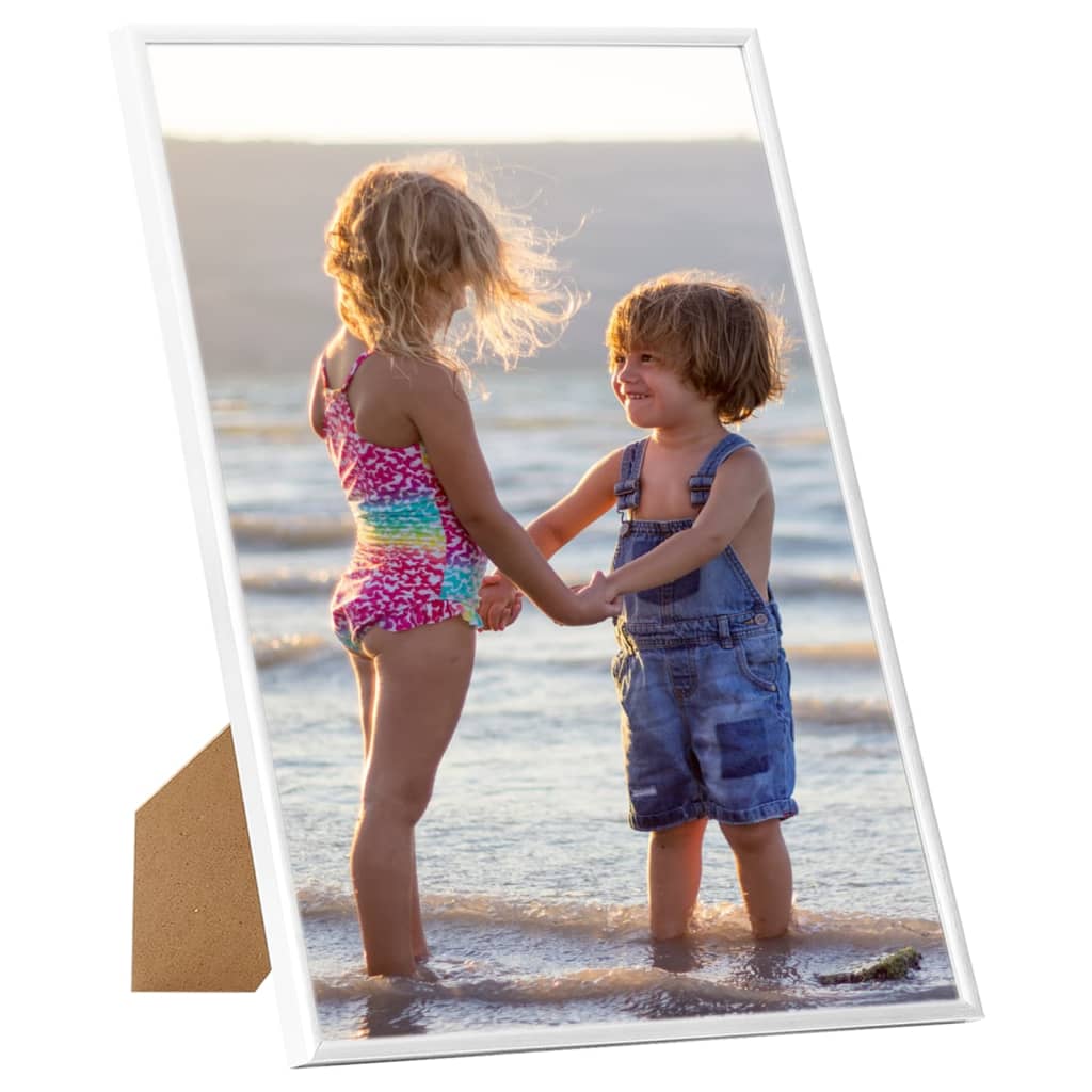 Vidaxl Photo Frames 5 PCS pour le mur ou le tableau 70x90 cm MDF blanc