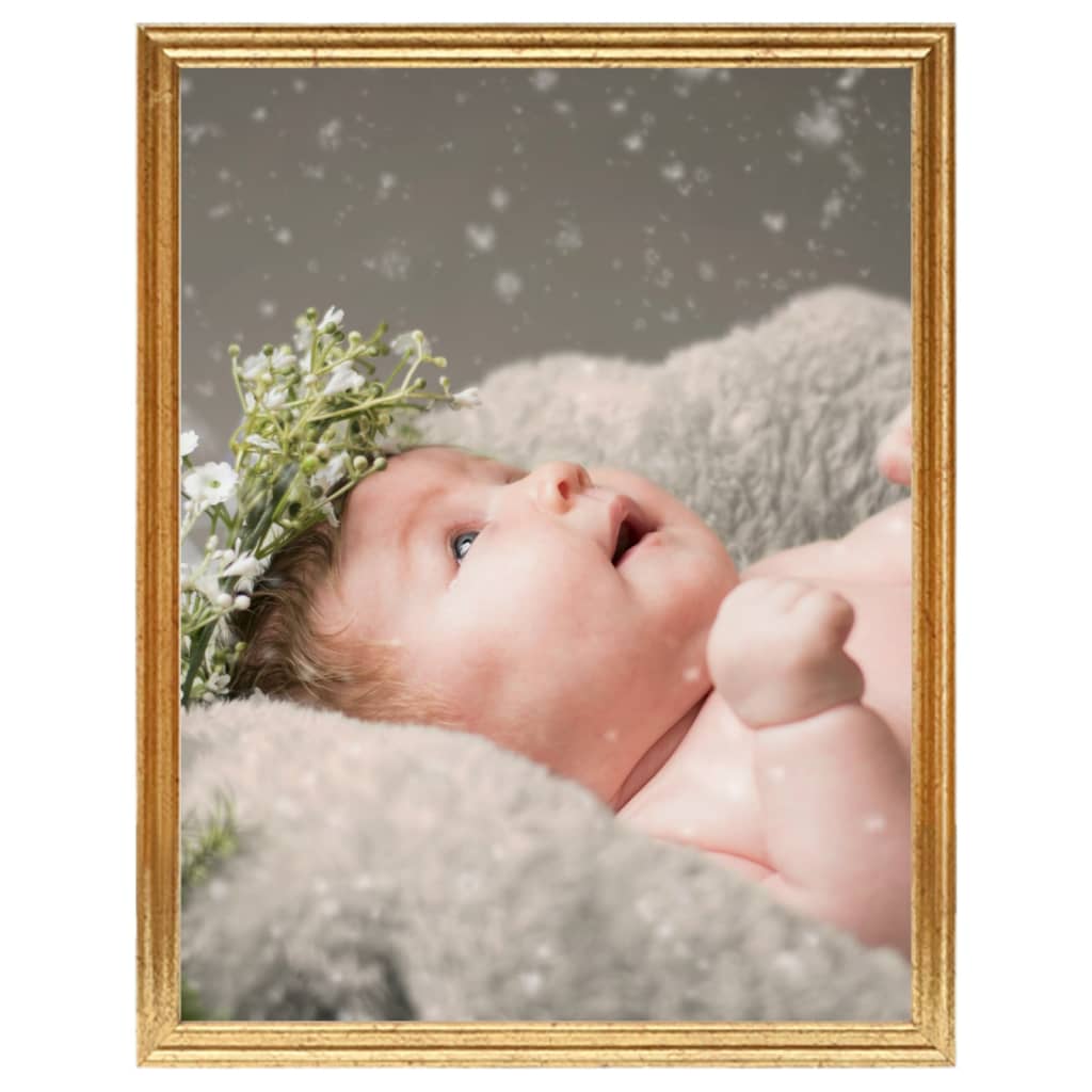 Vidaxl Photo Frames 10 PCS pour le tableau 13x18 cm MDF Gold coloré