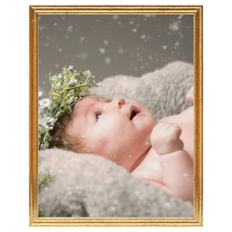 Vidaxl Photo Frames 10 PCS pour le tableau 13x18 cm MDF Gold coloré