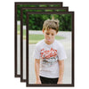 Vidaxl Photo Frames 3 PCS pour le tableau 10x15 cm mdf noir