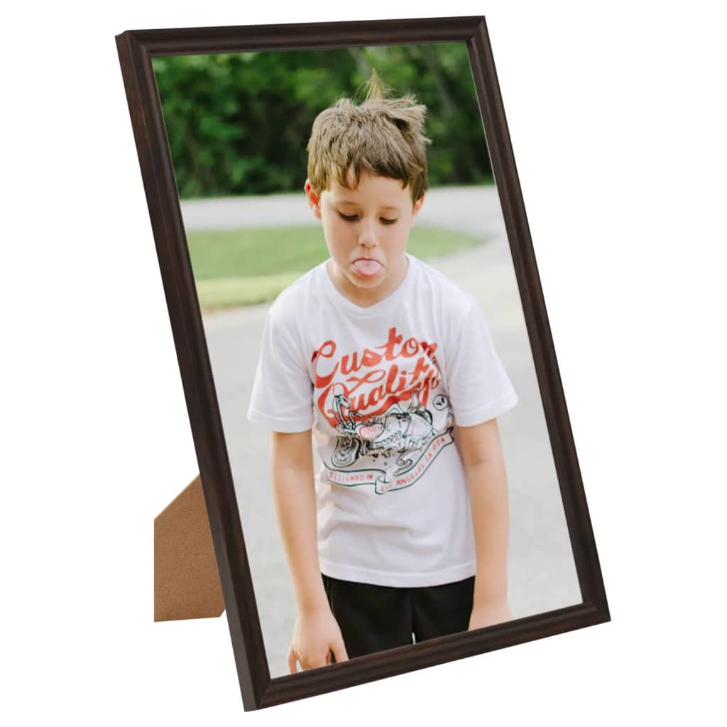 Vidaxl Photo Frames 3 PCS pour le tableau 10x15 cm mdf noir