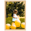 Vidaxl Photo Frames 5 m pour le mur ou le tableau 70x90 cm chêne léger -colored